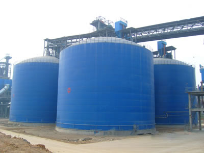 高邮水泥钢板库改造